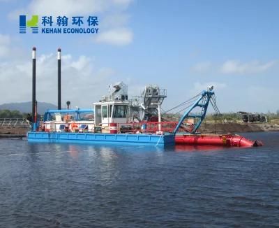 Professional Sand Mining Dredger Cutter Head Suction Dredger for Sale