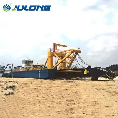 Sand Dredging Barge Pumping Machine Unload Suction Dredger