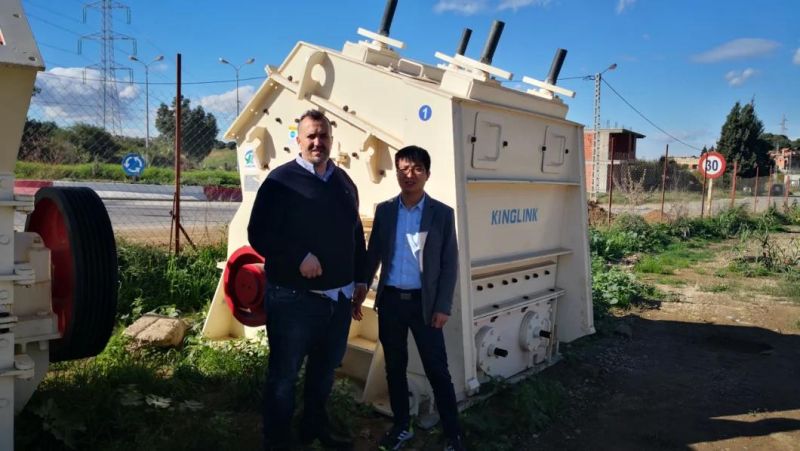 Impact Crusher PF1210 for Big Capacity Limestone Crushing Plant