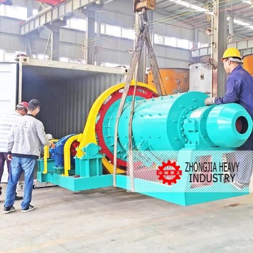Mqy0918 Rubber Liner Mineral Ball Mill for Grinding Gold Ore