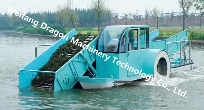 Aquatic Trash Skimmer River Cleaning Boat