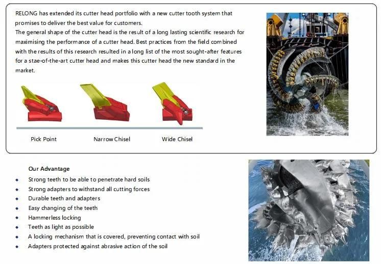 China Dredger Head Cutter Head Dredged Head Cutter Suction Head