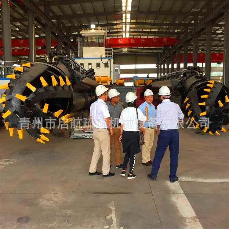 Diesel Engine 8 Inch Cutter Suction Sand Dredger with Hydraulic Motor