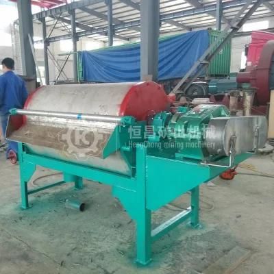 Iron Ore Mining Production Line High Intensity Wet Drum Magnetic Concentration Machine Wet ...