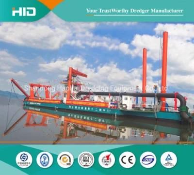 Egypt Land Reclamation Dredging Machine Supplier HID Dredger with High Efficient Suction ...