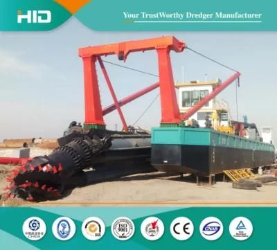 Sand Dredger Dredger Machine Cutter Suction Dredger with 14m Dredging Depth for Sale