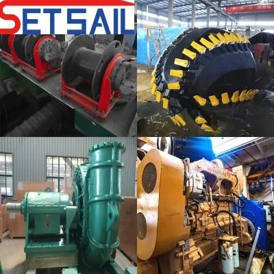 Hydraulic Diesel Engine Water Flow 5000m3 20inch River Sand Dredger