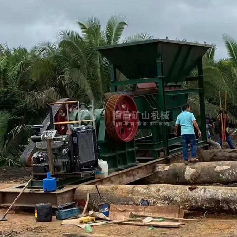 Gold Oer Jaw Crusher Small Scale 10 Tph Gold Dressing Plant