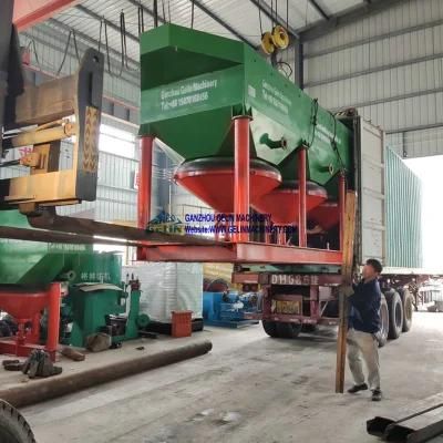 Alluvial Diamond Processing Plant with Saw Tooth Wave Jig Machine