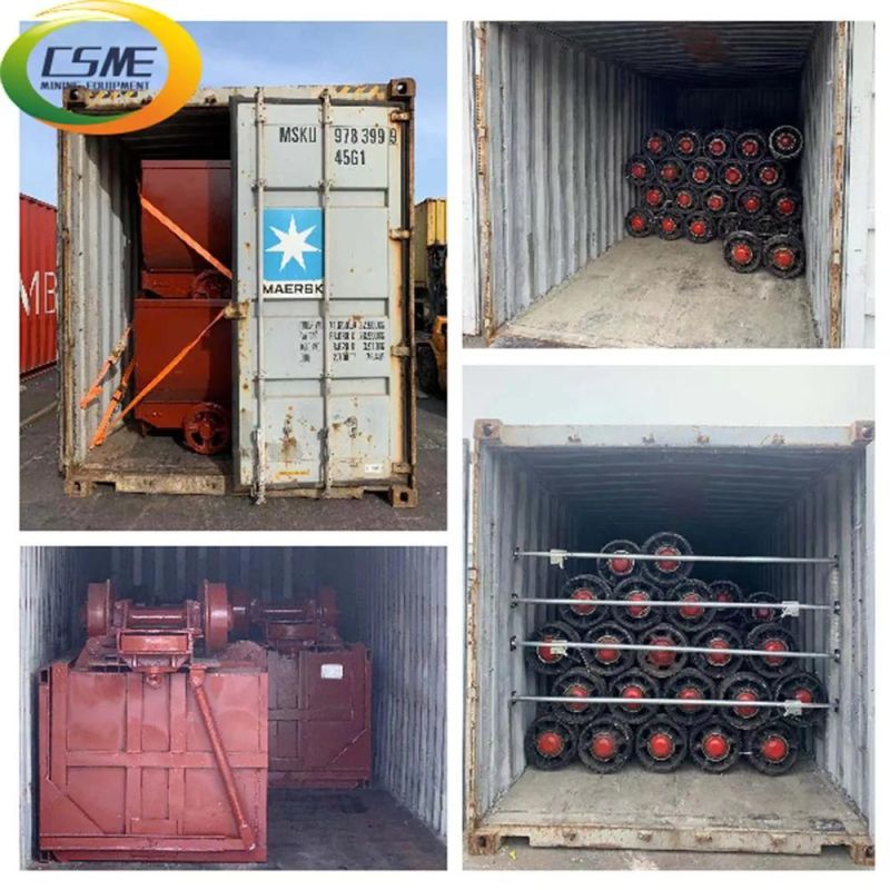 Iron Casting/Steel Forged Tunnel Railway Mine Car, Railway Mining Car
