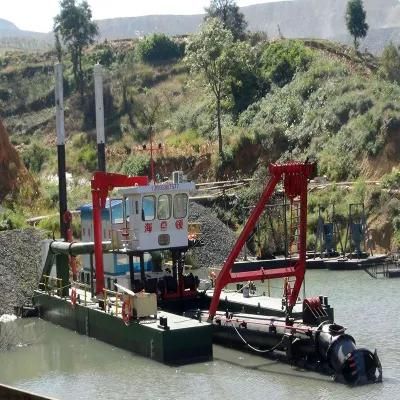 Factory 500cum/Hr Dredger Barge for River/Port/Lake