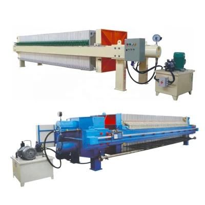 Wastewater Treatment Equipment Sludge Filter Machine Frame Filter Press Machine
