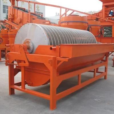 Magnetic Metal Separating Machine Wet Permanent Drum Magnetic Separator