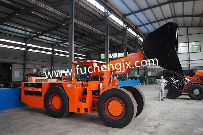 China diesel underground load haul dump vehicle with 4 tons payload capacities