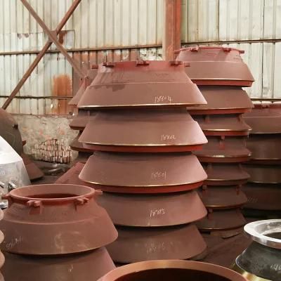 Bowl Liner High Manganese Steel Masto Sandwik Concave Cone Crusher Parts