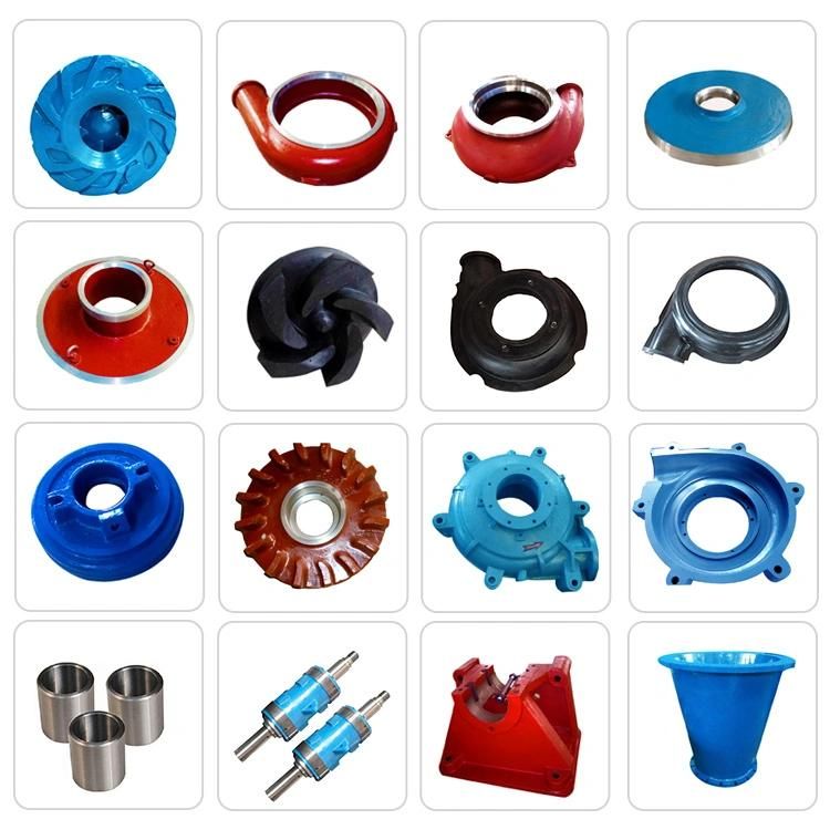 350zj-85 Industial Slurry Pump Parts Impeller / Casing / Throatbush / Liner