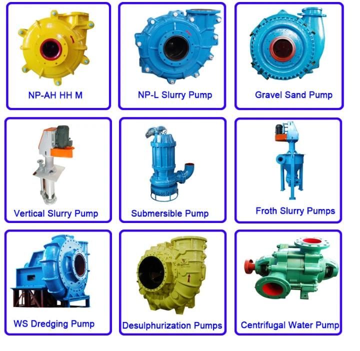 6/4DSC Replacement Open Impeller Light Abrasive Duty Slurry Pumps