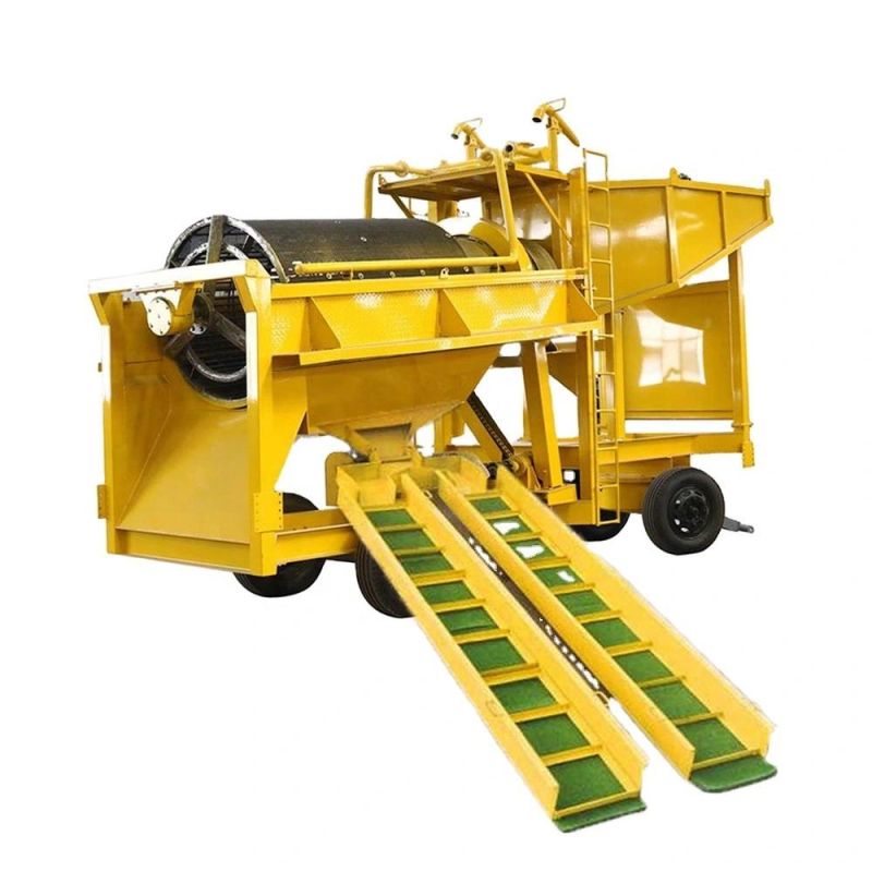 Portable Gold Mining Machine Equipment Mobile Gold Mining Plant