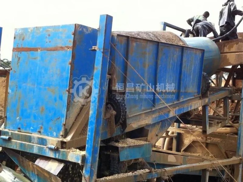 Gold Sluice Trommel Screen for Sale Gold Separating Machine Trommel Screen