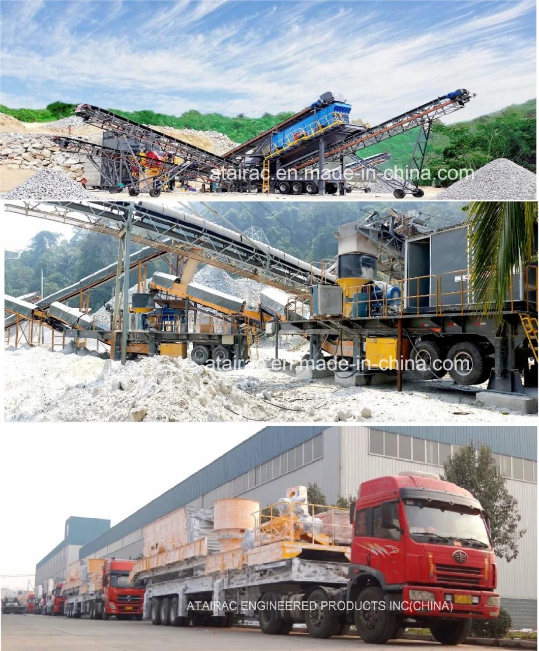Granite/ Quartz/ Iron Gold Ore Mobile Crusher Plant (YD-150)