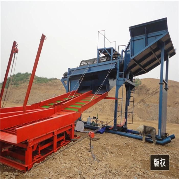 Gold Mining Trommel Machine Gold Gravity Separating Washing Trommel Plant