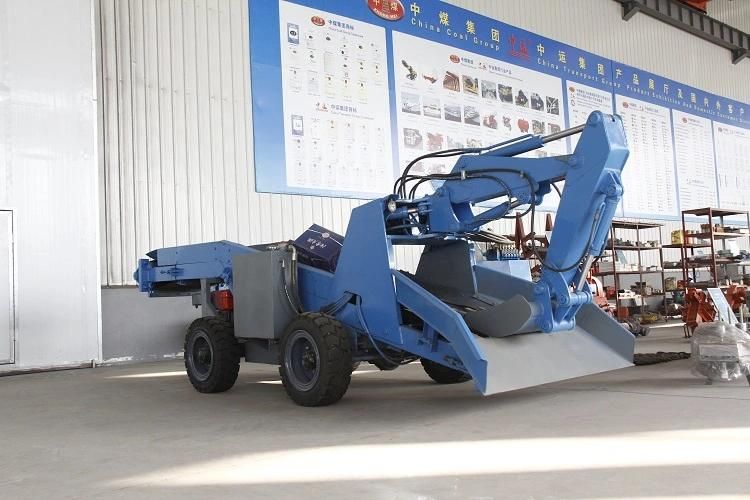 China Factory Wheeled Stone Mucking Loader Used in Gold Mine