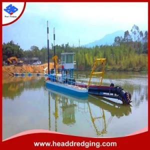 Small Dredger for River Sand Dredging in The River Sea Lake
