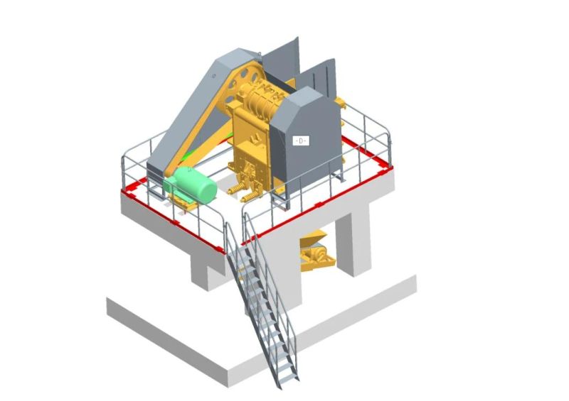 Pex Series Fine Stone Jaw Crusher for Secondary Crushing Stage (PEX250X1200)