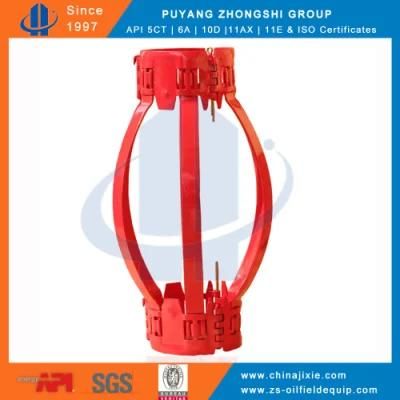 API 10d Non Welded Hinged Bow Spring Oilfield Casing Centralizer
