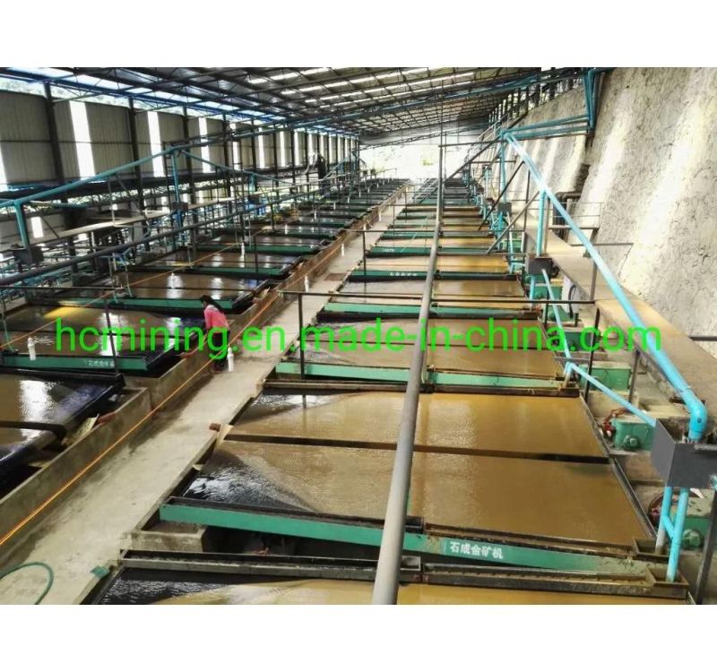 High Recovery Rate Good Performance Shaking Table for Gold, Chrome