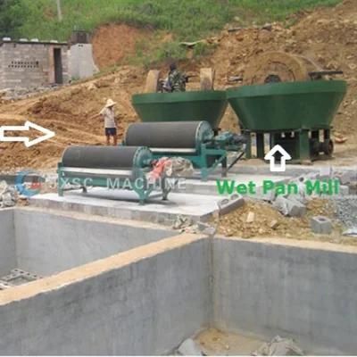Grinding Wet Pan Mill for Gold From Jxsc Manufacturer