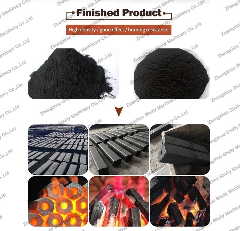 Factory Price CE Coal Pellet Making Extruder Coconut Shell Sawdust Charcoal Briquette Machine Price for Sale