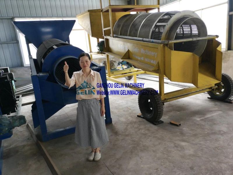 Mobile Gold Diamond Mine Washing Plant Small Scale Alluvial Rock Sand Tin Mineral Zircon Iron Ore Wash Processing Clay Mining Process Separating Spiral Price