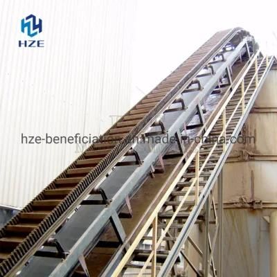 Gold Ore Corrugated Sidewall Belt Conveyor of Mineral Processing Plant