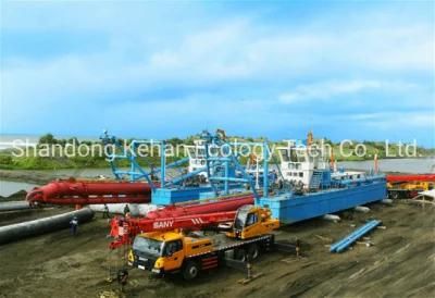 10 Inch Hydraulic Cutter Suction Sand Dredger