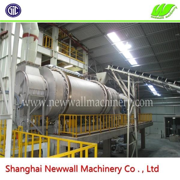 60tph Rotary Drum Sand Dryer with Gas Burner