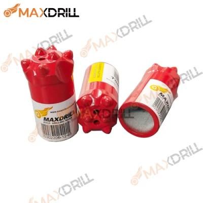 Maxdrill 12 Degrees 6tips Tapered Button Bit for Quarry