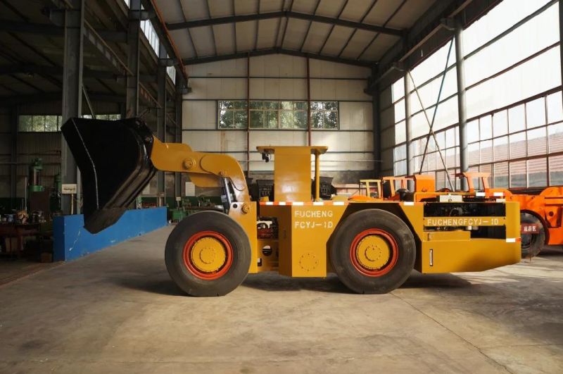 China 2 m3 diesel hydraulic underground side seat mining scoop loader