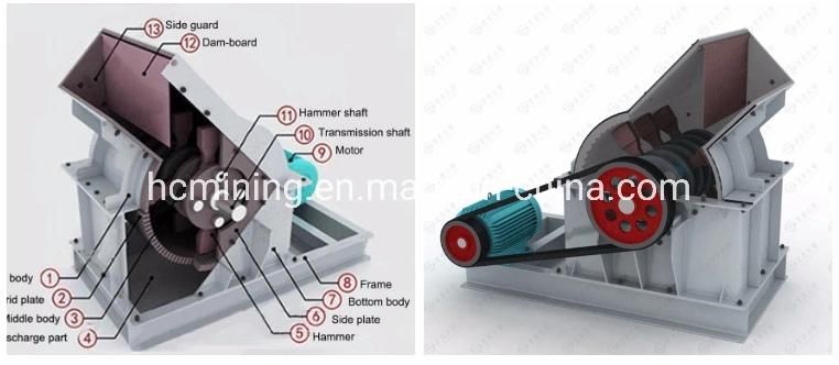 PC400*300 Small Hammer Mill for Metal