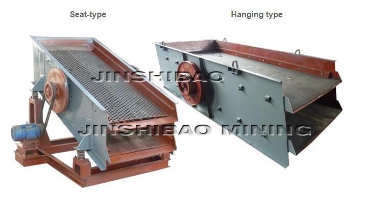 Factory Price Szz Vibrating Screen for Alluvial and Rock Gold Ore Shake Screen Separator Machine