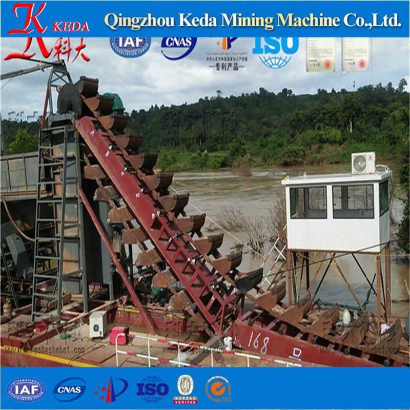 River Chain Bucket Sand Dredger for Sale