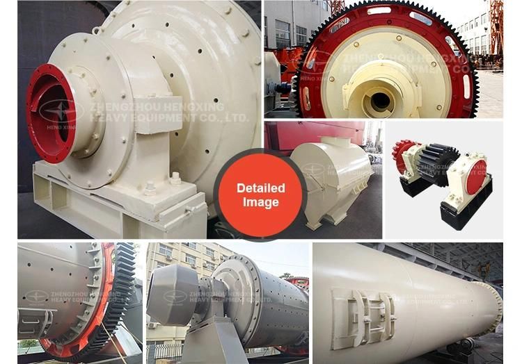 High Quality 10t/H Continuous Dry Ball Mill for Ceramic Materials