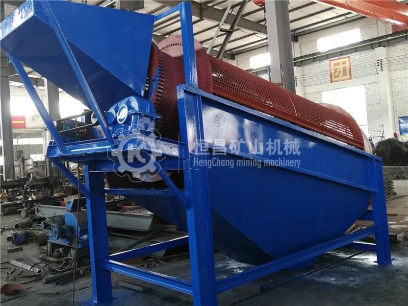 Gold Mining Equipment Malaysia 150tph Alluvial Placer Gold Mineral Trommel Screen Washing Plant