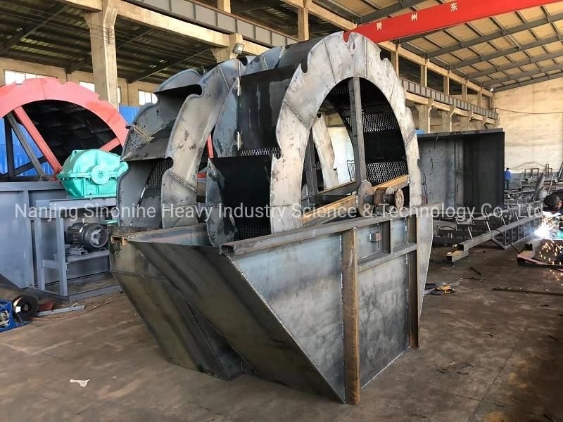 Wheel Bucket River Sand Washing Machine