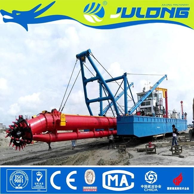 China Low Price River Sand Dredging Machine/Cutter Suction Dredger for Sale