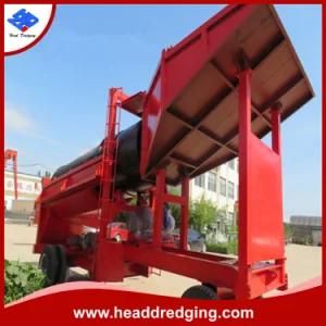 Low Price Gold Mining Machine Portable Mobile Gold Trommel Plant