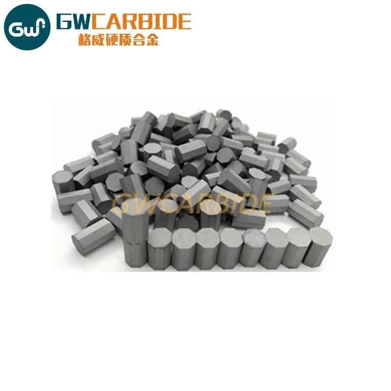 Gw Carbide - Octagonal Tips / Carbide Customized Hexagonal Tips with High Resistance and Good Quality