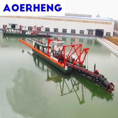 High Dredging Depth Cutter Suction Dredging Ship with Hydraulic Winch