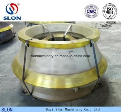 Manganese Casting Cone Crusher Wear Pars Bowl Liner Concave and Mantle