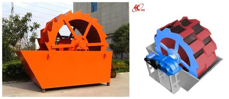 Gold Copper Alluvial Sand Spiral Ore Washing Machine